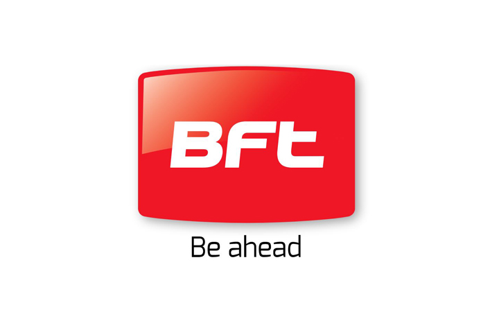 BFT MOTORS ARE EASY TO CONTROL