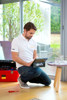 testimony from a Somfy expert on the Home Keeper installation