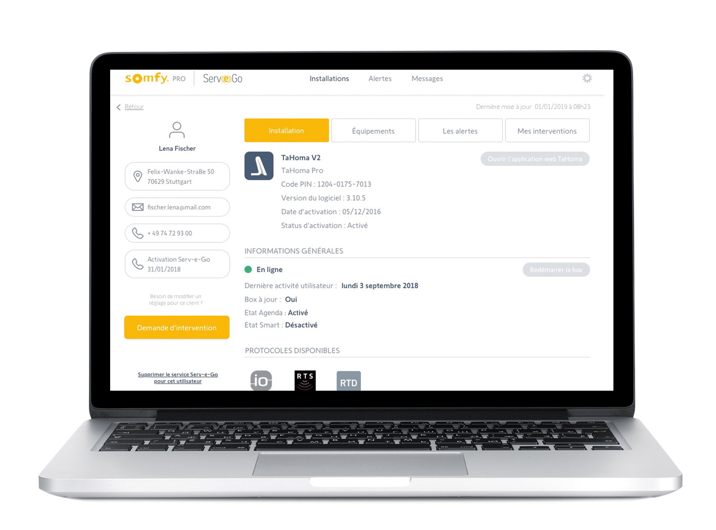 serv-e-go remote maintenance tool